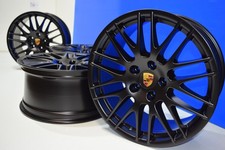 20 Porsche Cayenne 958 Rs Spyder Black Wheels Rims Factory Oem Bbs 2011-18