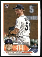 2023 Topps Update #US282 Braden Bristo