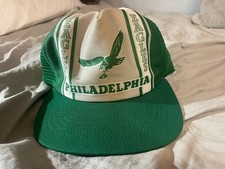 1980's Philadelphia Eagles New Era Snapback Hat Medium Vintage NFL Football