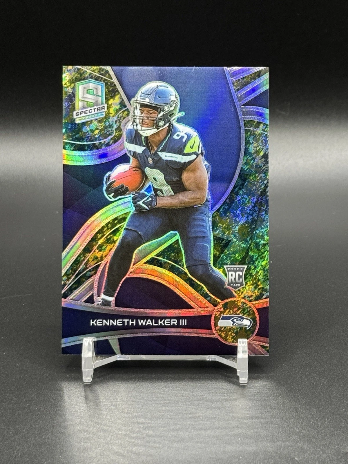 Kenneth Walker III Panini Spectra #142 Neon Splatter