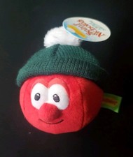 NWT VeggieTales Bob the Tomato Beanie 5" Plush Saint Nicholas Christmas