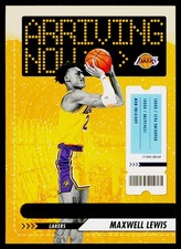 2023-24 Hoops Winter #14 Maxwell Lewis Arriving Now Holo I8