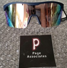 Foster Grant Cali Blue Shield 100 UVA-UVB Mirror Lens Sunglasses  NEW