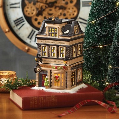 Dept 56 Dickens Village - CULPEPPER'S RUBY JEWELERS - #6013419