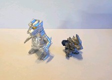 Chibi Mechagodzilla Mini Figures Godzilla Toys Lot Of 2