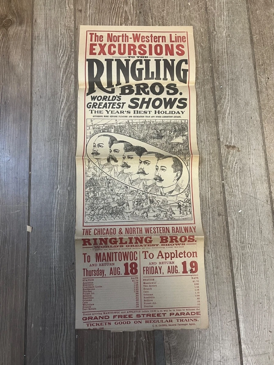 Collectible Circus & Carnival Programs & Posters for sale | eBay