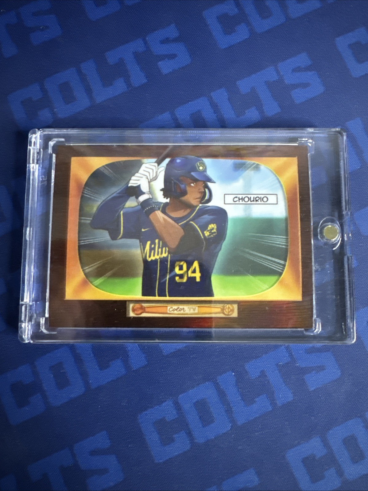 2024 Topps Bowman Chrome Jackson Chourio Anime Case Hit Brewers RC