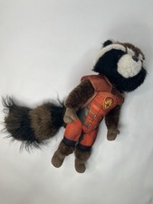 Marvel Guardians Of The Galaxy Rocket Raccoon w/ Tail 15" Plush Doll Disney