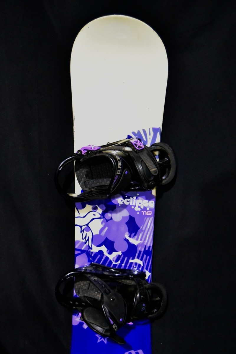 MORROW ECLIPSE SNOWBOARD SIZE 118 CM WITH BURTON SMALL BINDINGS | eBay