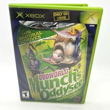Oddworld: Munch's Oddysee Microsoft Xbox, 2001 No Manual, Tested
