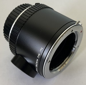 Minolta Lens Adapter for Minolta MC Macro, F3.5 Lens, f=100 mm