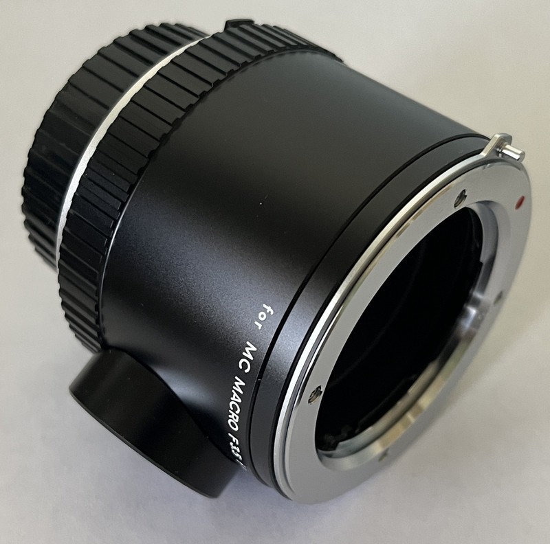 Minolta Lens Adapter for Minolta MC Macro, F3.5 Lens, f=100 mm