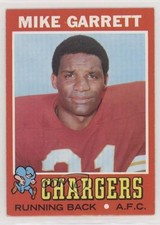 1971 Topps Mike Garrett (Wearing Kansas City Chiefs Jersey) #119 sq1