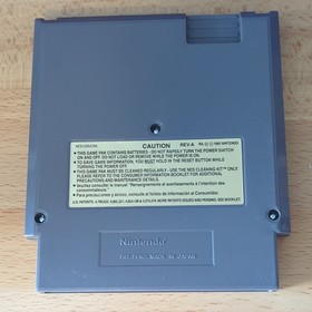 Tecmo Tecmo NBA Basketball Nintendo NES Cartridge NTSC-U/C US/Canada 1992