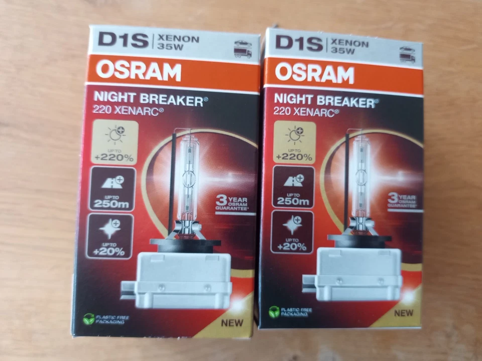2x OSRAM D1S NIGHT BREAKER  NEXT GEN  Xenon Scheinwerfer Lampen 66140XN2 - Bild 1 von 4