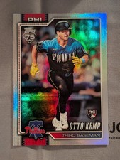 2026 Topps #187 Otto Kemp Rainbow Foil Parallel RC Philadelphia Phillies SP
