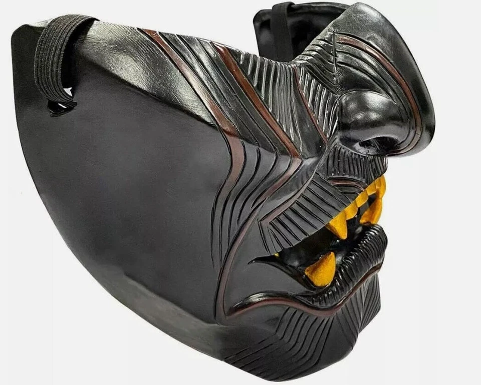 New Half Face Mask for the Soul of Tsushima Halloween Party - Image 4 of 4