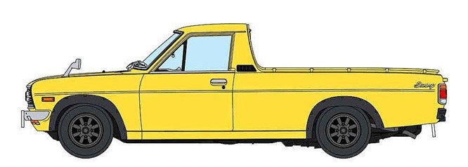 Hasegawa 20641 - 1/24 Datsun Sunny Truck Fender - New