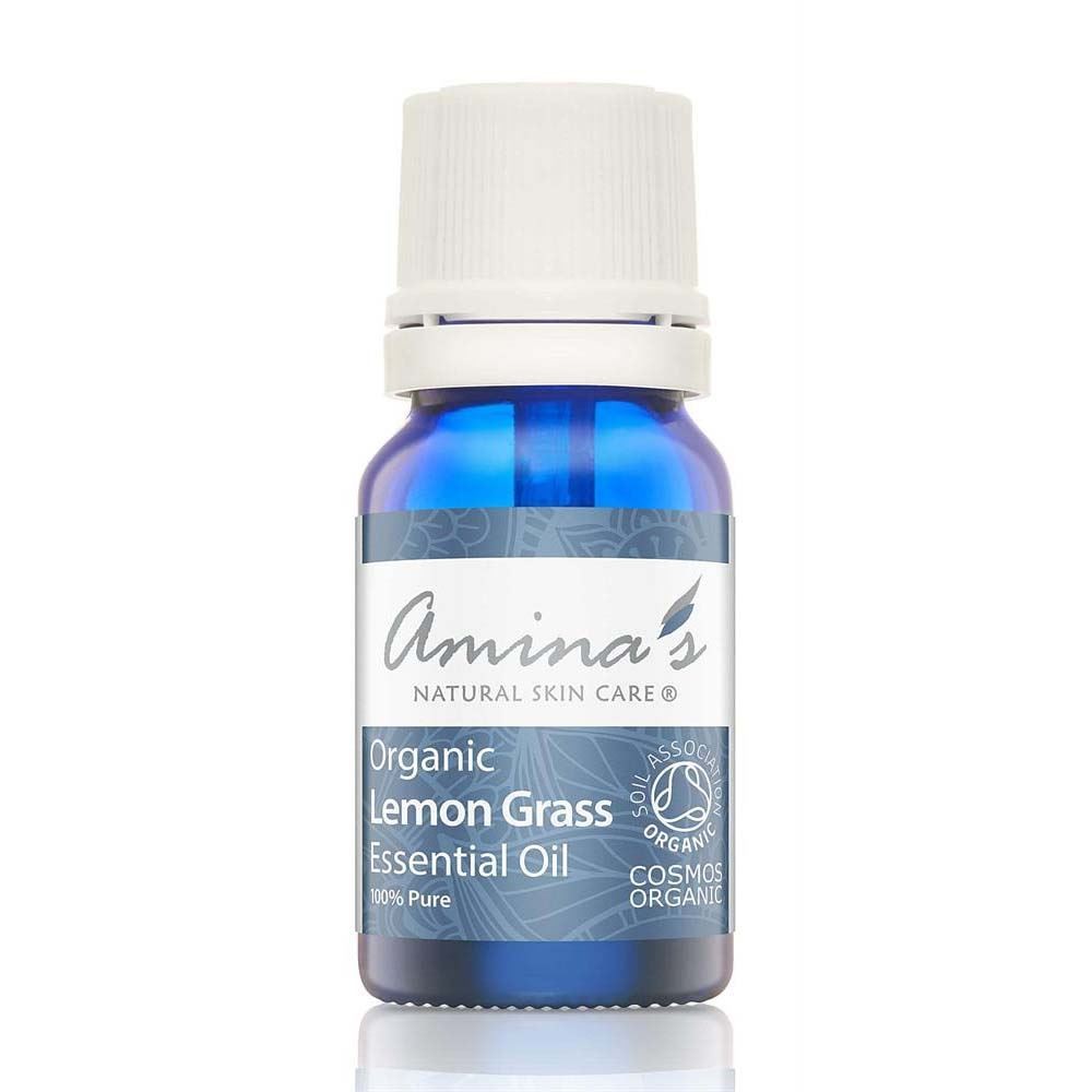 Amina's Natural Skincare Pure Organic Lemon Grass Essential Oil 10ml - Image 2