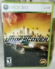 Need for Speed: Undercover XBOX 360 CIB Complete in Box Acceptable Condition