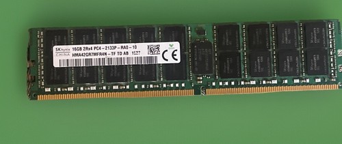 (Lot of 7) SK Hynix 16GB 2Rx4 PC4-2133P-RA0- Registered ECC Memory RAM