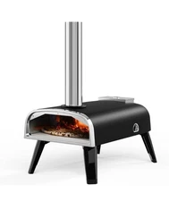 Pizza Oven Outdoor 12" Wood Fired Pizza Ovens Pellet Pizza Stove