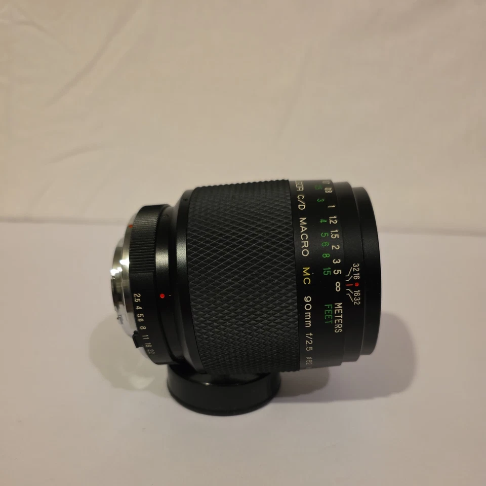 Soligor C/D Macro MC 90mm F/2.5 f. Minolta MD Mount - Image 3 of 4