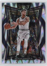 2024-25 Panini Select Concourse Tectonic Prizm Michael Porter Jr #32 1h1u