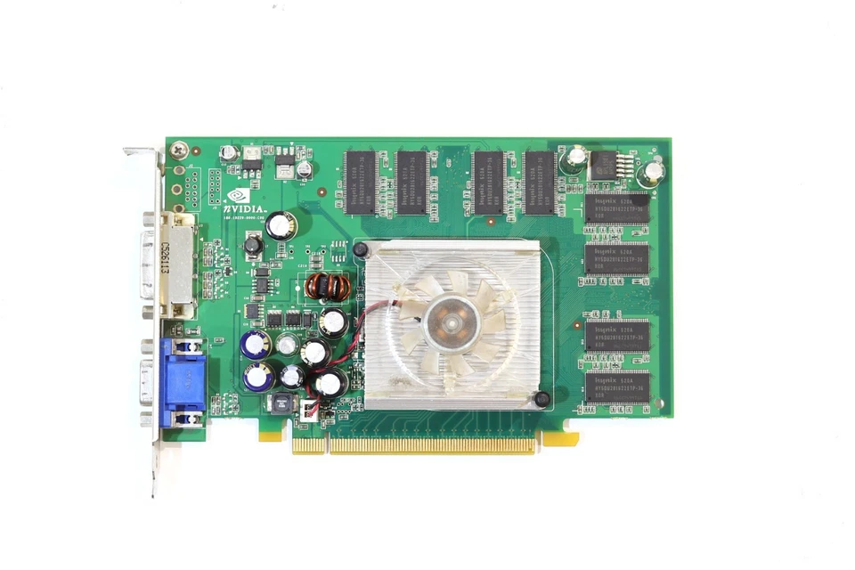 Dell NVIDIA Quadro Fx540 128MB DDR PCIe x16 Graphics Card Dell P/N:0T9098 Tested - Image 3 of 4
