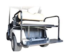 EZGO RXV Golf Cart Rear Flip Flop Seat Kit - Color: OYSTER