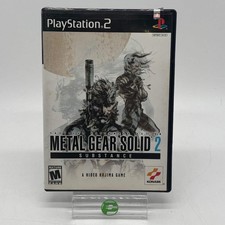 Metal Gear Solid 2 Substance (Sony PlayStation 2 PS2, 2003)