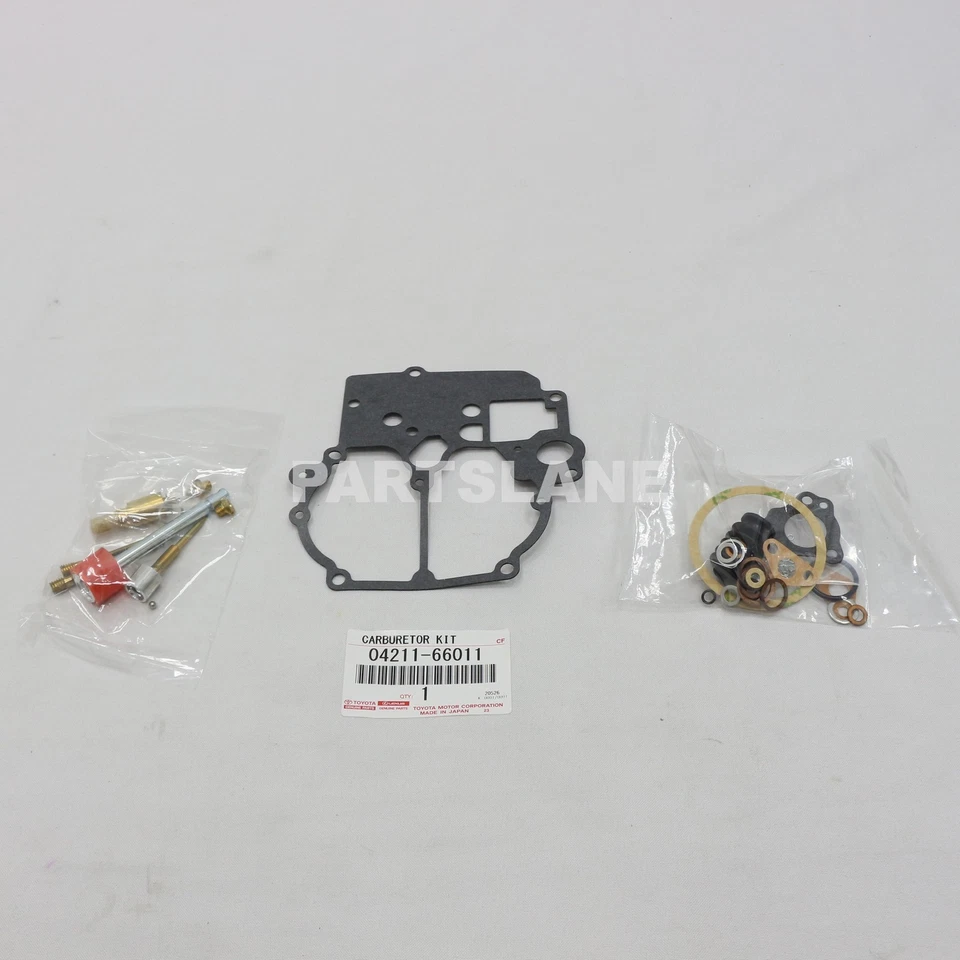 04211-66011 Toyota OEM Genuine CARBURETOR KIT - Image 2 of 2