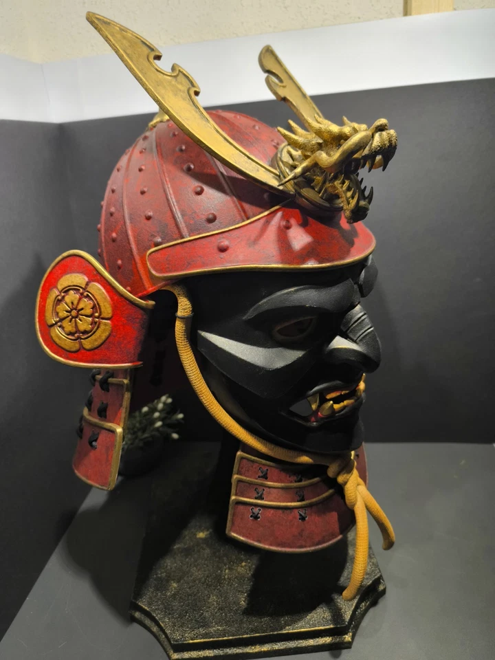 Samurai Helm mit Maske - Bild 2 von 4