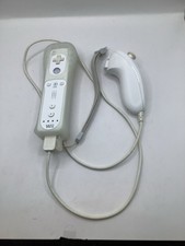 Official Nintendo Wii Remote Wiimote Controller White RVL-003  Nunchuk RVL-004