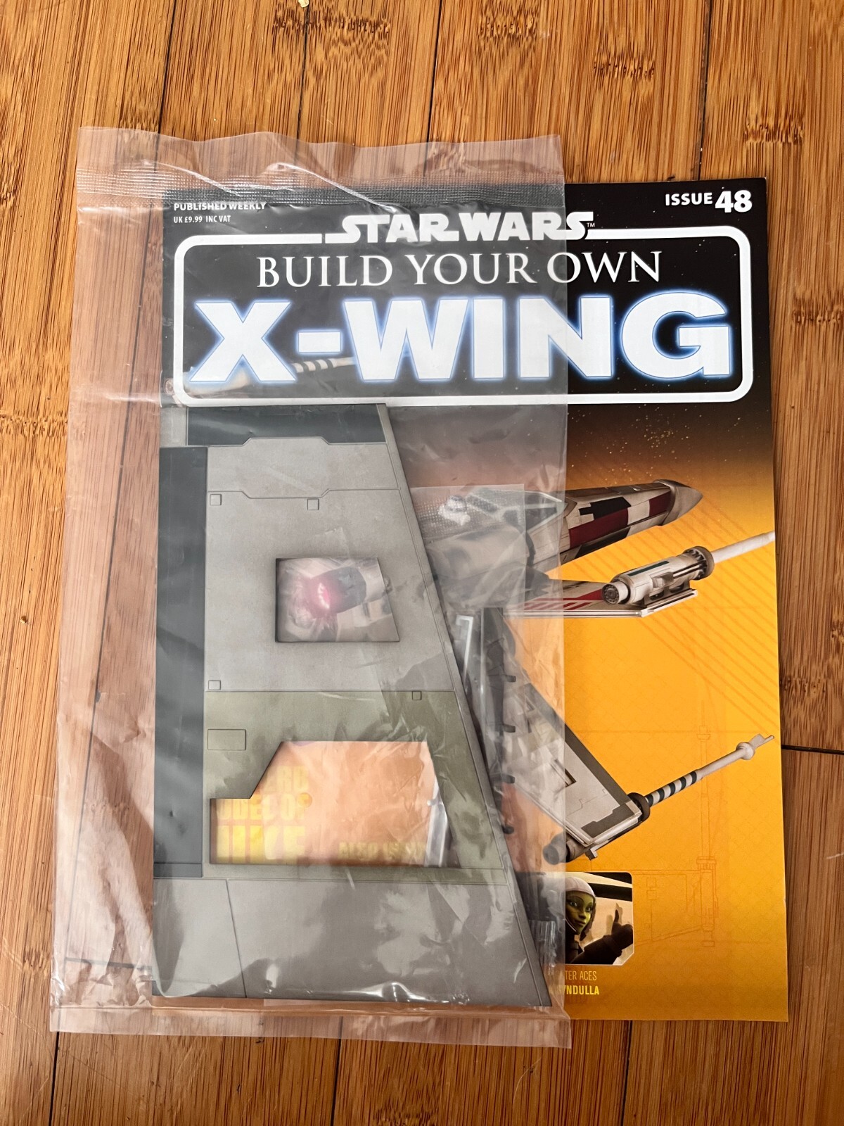 1/18 SCALE DEAGOSTINI BUILD YOUR OWN STAR WARS X-WING FIGHTER ISSUE 48 INC PARTS