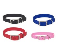 2-Ply Web Collar for Dog High quality nylon choice of Colors sizes