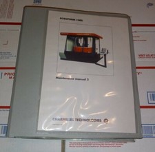 Agie Charmilles Technologies Roboform 1000 Maintenance Manual 2  Preowned 