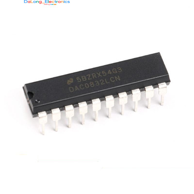 (5 Pcs)DIP DAC0832LCN DIP-20 8-bit Digital-to-Analog Converter Chip