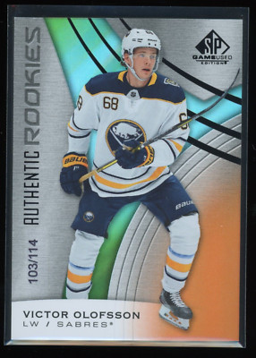 Victor Olofsson SER /114 2019-20 SP Rookies Orange Rainbow #160 EX or Better