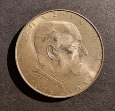 1933 Austria 2 Schillings Ignaz Seipel 1876 - 1932 aUnc Silver Coin