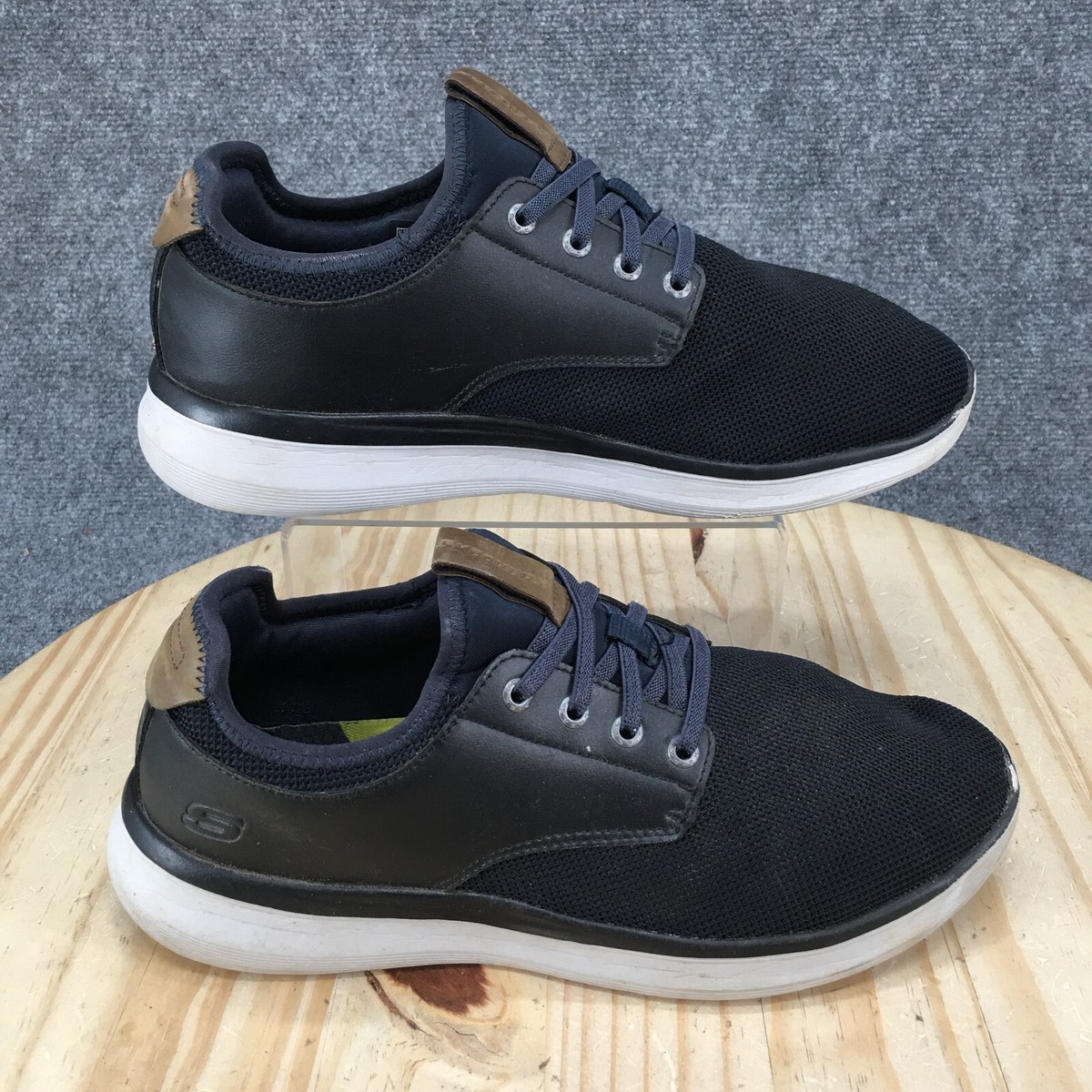 Skechers Shoes Mens 11 M Black Slip On Comfort Relaxed Fit Casual Sneakers Skechers Men main image 3