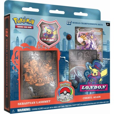 Pokemon 2022 World Championship Deck London Sebastian Lashmet