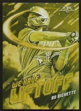2021 Topps Fire Bo Bichette #WHL-17 Gold Minted We Have Lift Off - Blue Jays