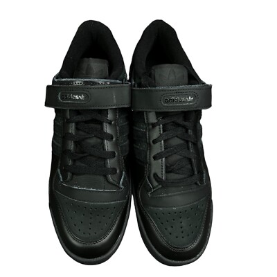 Adidas Forum Low Core Black Shoes HQ6807 Men's Sizes 9 - 11