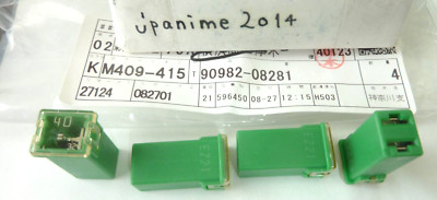 '' TOYOTA LEXUS Genuine Fuse, Fuse Block Gusible Link 90982-08281 Set of 4 OEM