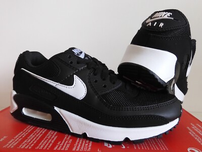 WMNS NIKE AIR MAX 90 BLACK-WHITE-BLACK SZ 6 [CQ2560-001] | eBay