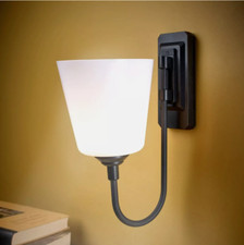 Wall Mounted Lamp USB Powered Cordless LED Spotlight Uplighter Light