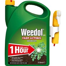 Weedol Fast Acting Weedkiller Lawn Weeds Patio Kill Trigger Spray Bottle 3L