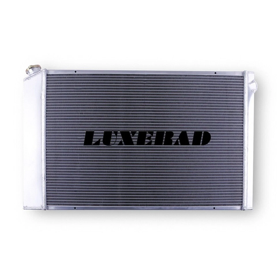 4 Rows Radiator+Fans Shroud For 1975 GMC K15 / K15 Suburban / K25 / K25 Suburban Foto 3 de 4