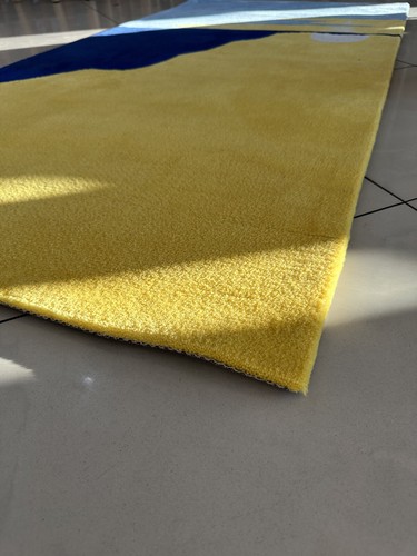 Modern Sunset Hand Tufted Handmade Rug Carpet - Picture 6 of 8